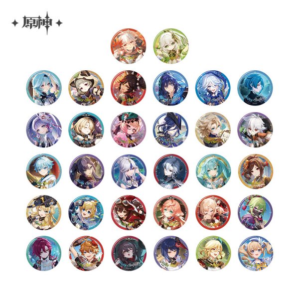 原神 15pt】原神 命定の日 2025生誕祭 缶バッジ Vol.2 - HAKUTEA