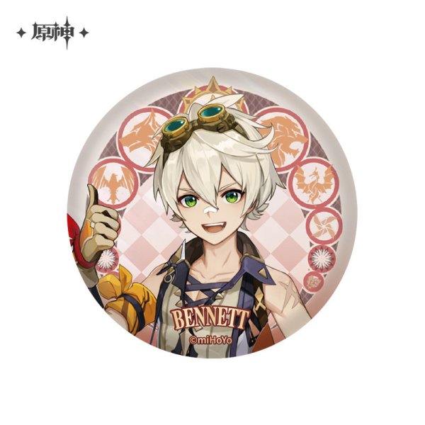 原神 モンドシリーズ 缶バッジ 新バージョン - HAKUTEA