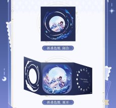 画像2: 【原神 45pt】原神　コロンビーナ・新月の祝福　めくる色紙【予約6月下旬】 (2)