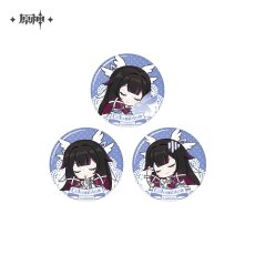 画像3: 【原神 15pt】原神　コロンビーナ・新月の祝福　ちびキャラ缶バッジ　ランダム単品【予約6月下旬】 (3)