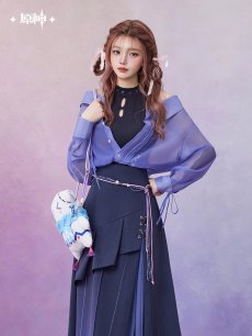 画像5: 【原神 309pt】原神　シトラリイメージ　シャツインナーセット　特典アクスタ付き【期間限定】【予約8月下旬】 (5)