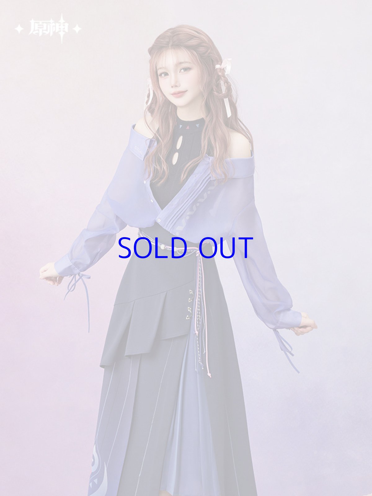 画像6: 原神　シトラリイメージ　シャツインナーセット　特典アクスタ付き【期間限定】【予約8月下旬】 (6)