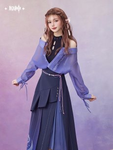 画像6: 【原神 309pt】原神　シトラリイメージ　シャツインナーセット　特典アクスタ付き【期間限定】【予約8月下旬】 (6)