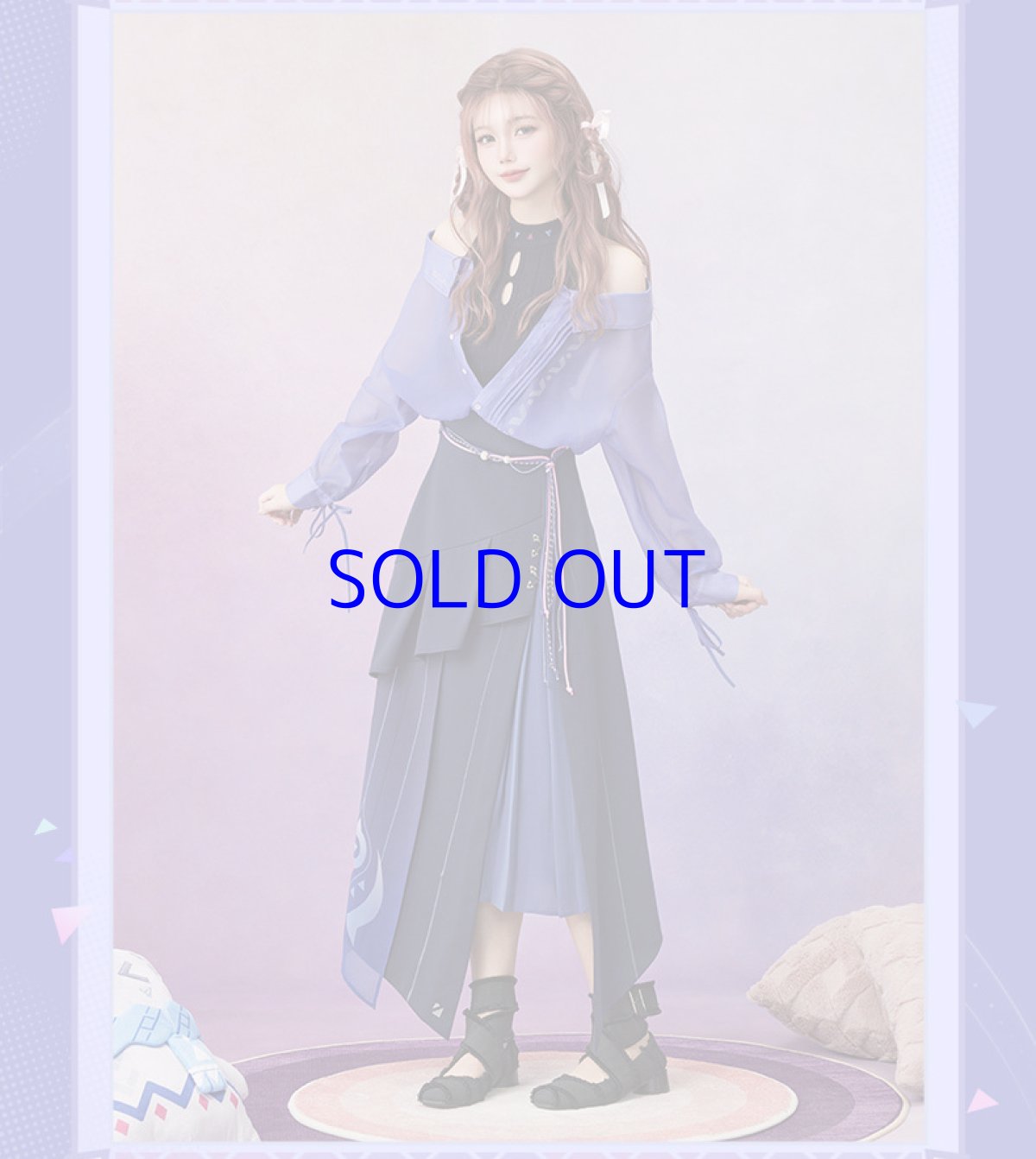 画像9: 原神　シトラリイメージ　シャツインナーセット　特典アクスタ付き【期間限定】【予約8月下旬】 (9)