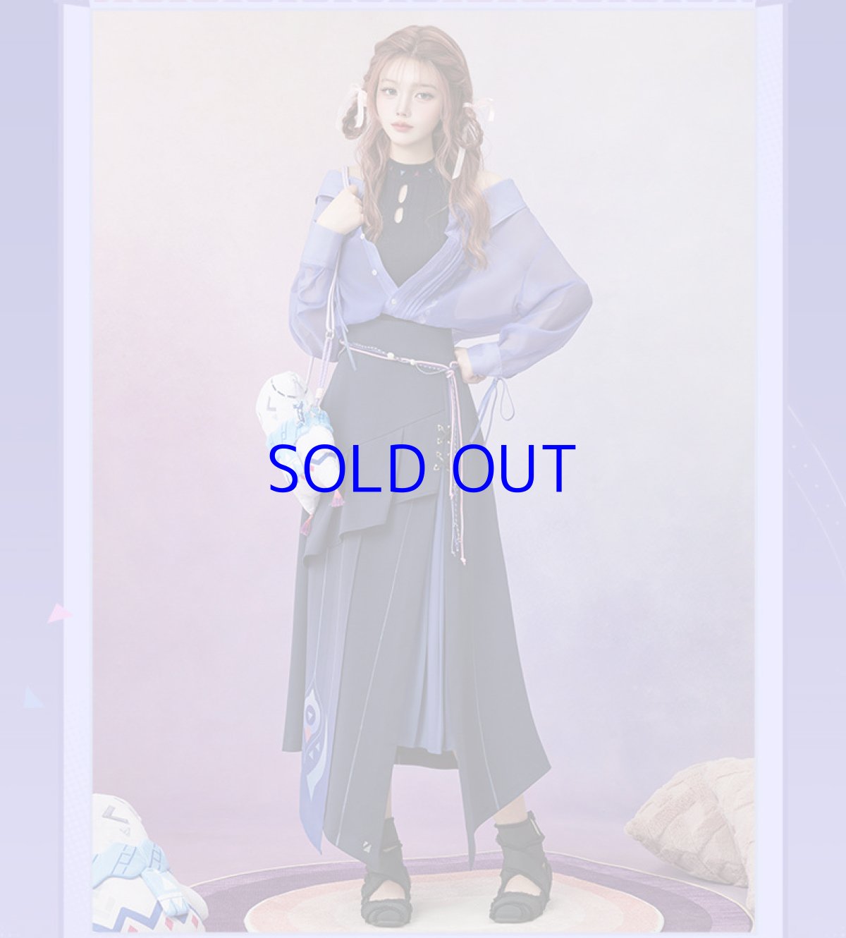 画像11: 原神　シトラリイメージ　シャツインナーセット　特典アクスタ付き【期間限定】【予約8月下旬】 (11)