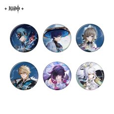 画像1: 【原神 18pt】原神　冬の夜、ある旅人が　缶バッジ【予約7月中旬】 (1)