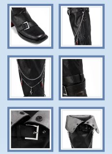 画像13: 【原神 499pt】原神　タルタリヤイメージ　ロングブーツ　特典アクスタ付き【期間限定】【予約8月下旬】 (13)