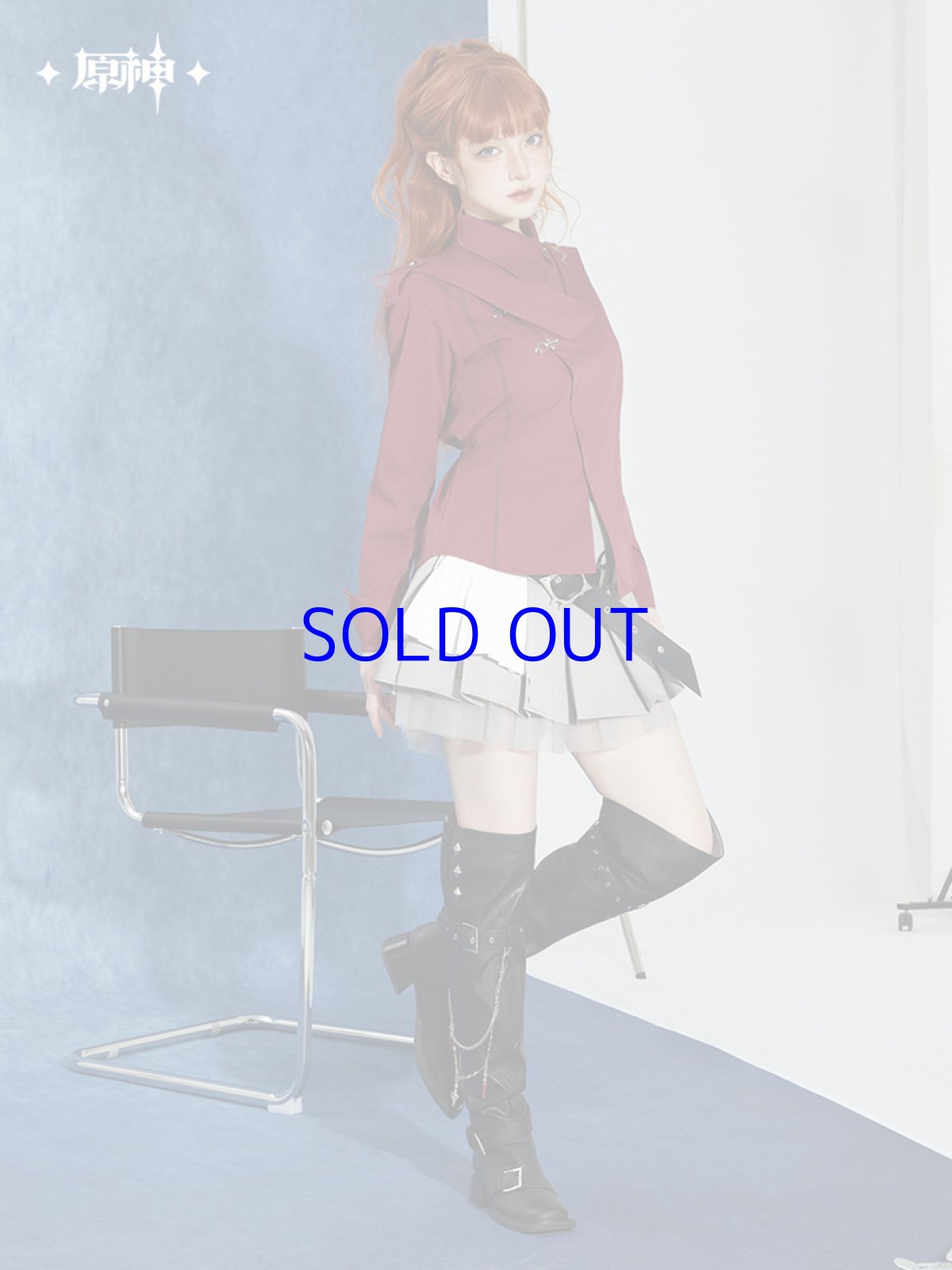 画像3: 原神　タルタリヤイメージ　シャツ　特典アクスタ付き【期間限定】【予約9月中旬】 (3)