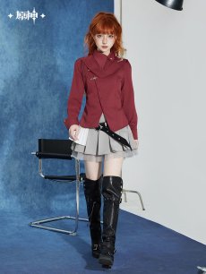 画像4: 【原神 329pt】原神　タルタリヤイメージ　シャツ　特典アクスタ付き【期間限定】【予約9月中旬】 (4)