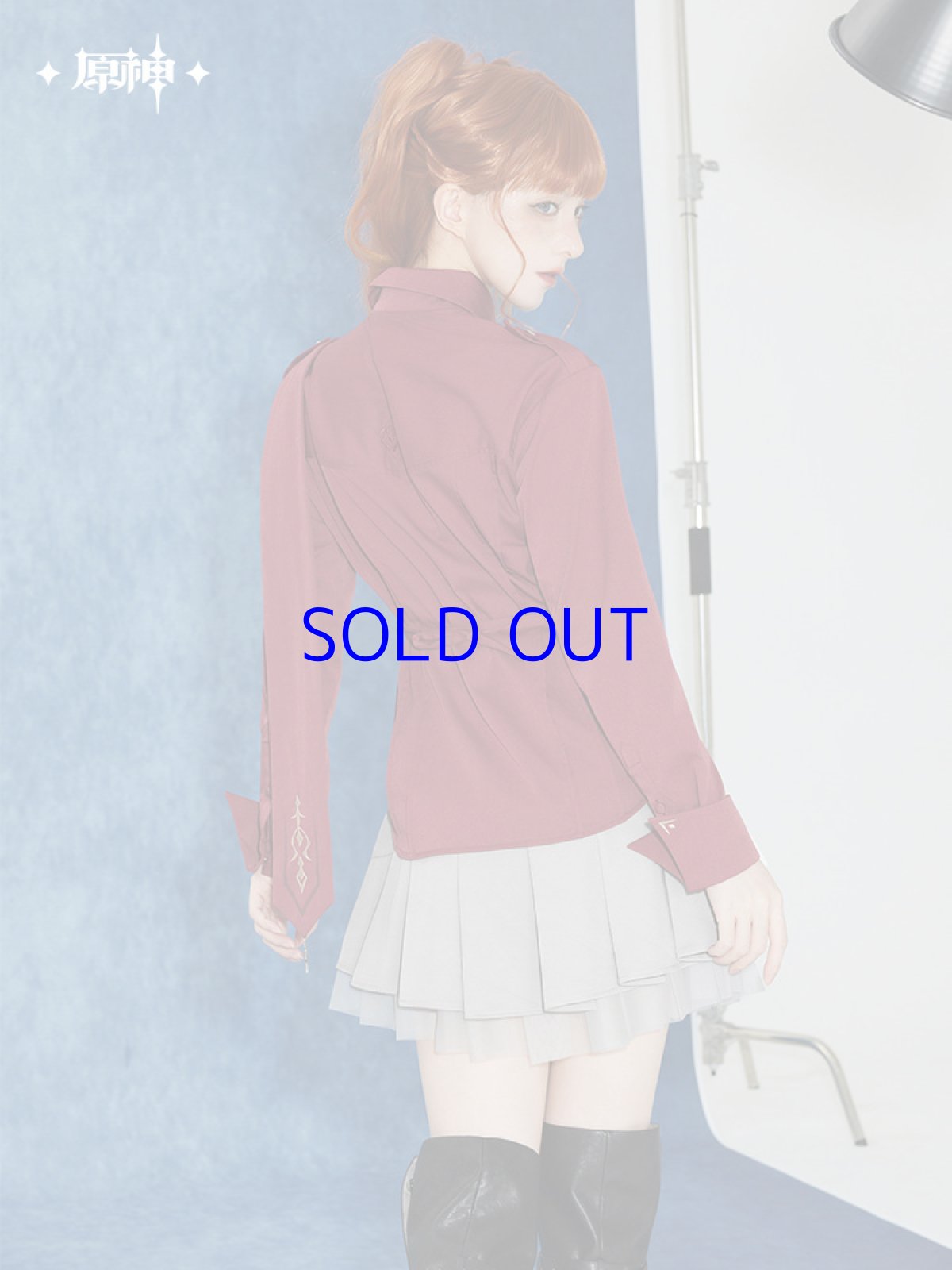 画像5: 原神　タルタリヤイメージ　シャツ　特典アクスタ付き【期間限定】【予約9月中旬】 (5)