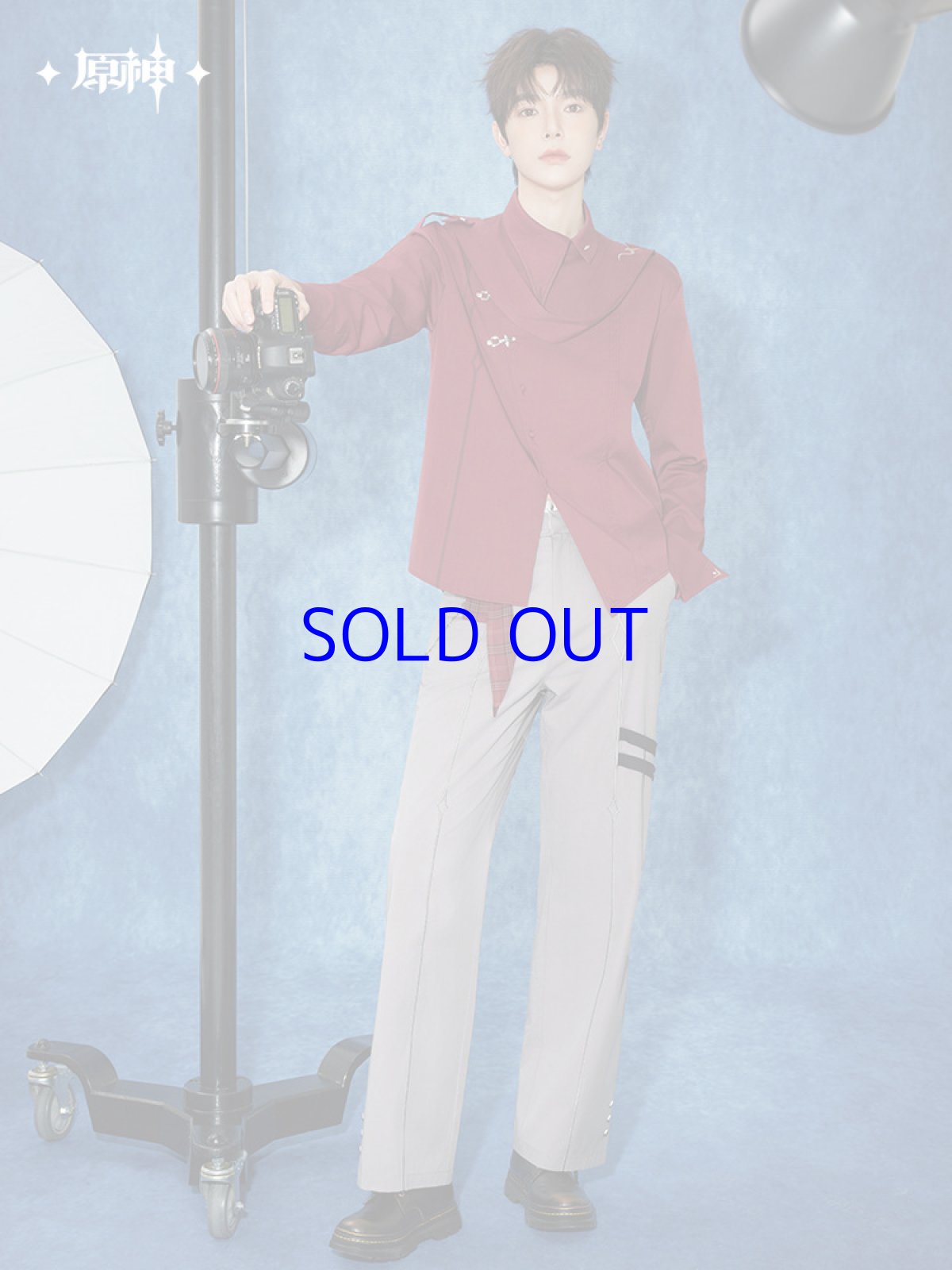 画像6: 原神　タルタリヤイメージ　シャツ　特典アクスタ付き【期間限定】【予約9月中旬】 (6)