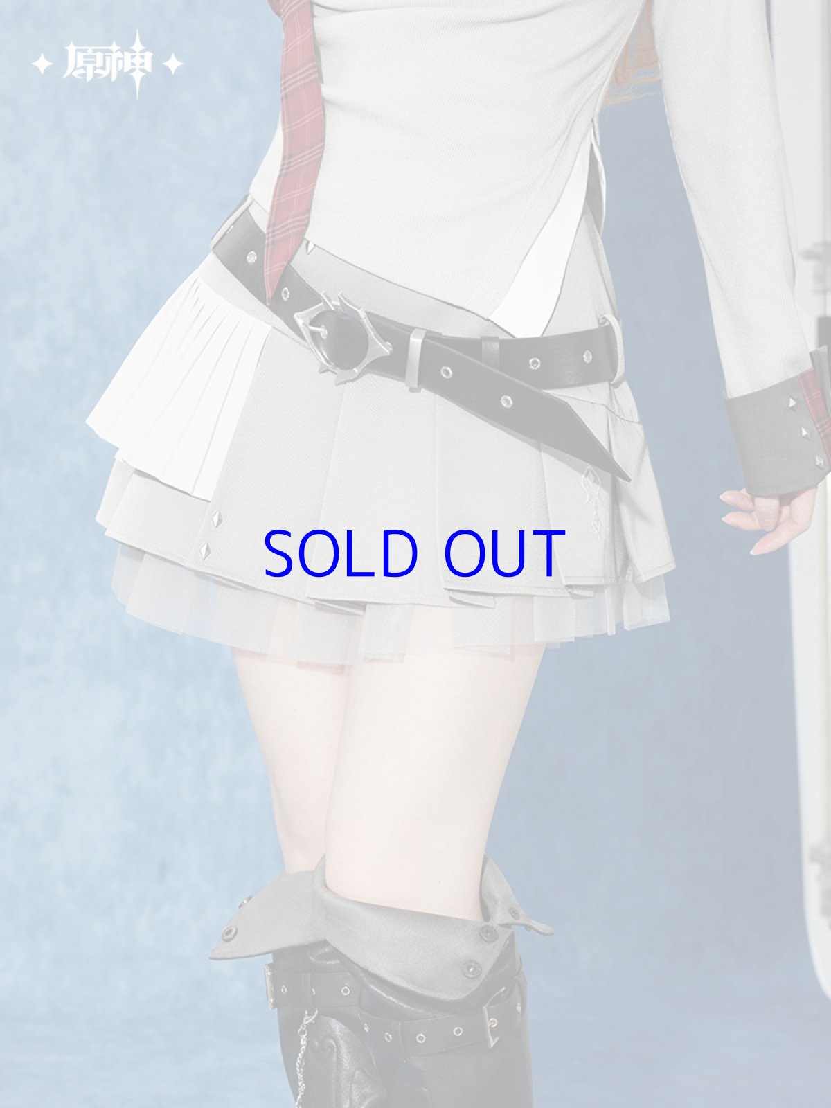 画像1: 原神　タルタリヤイメージ　スカート　特典アクスタ付き【期間限定】【予約9月中旬】 (1)