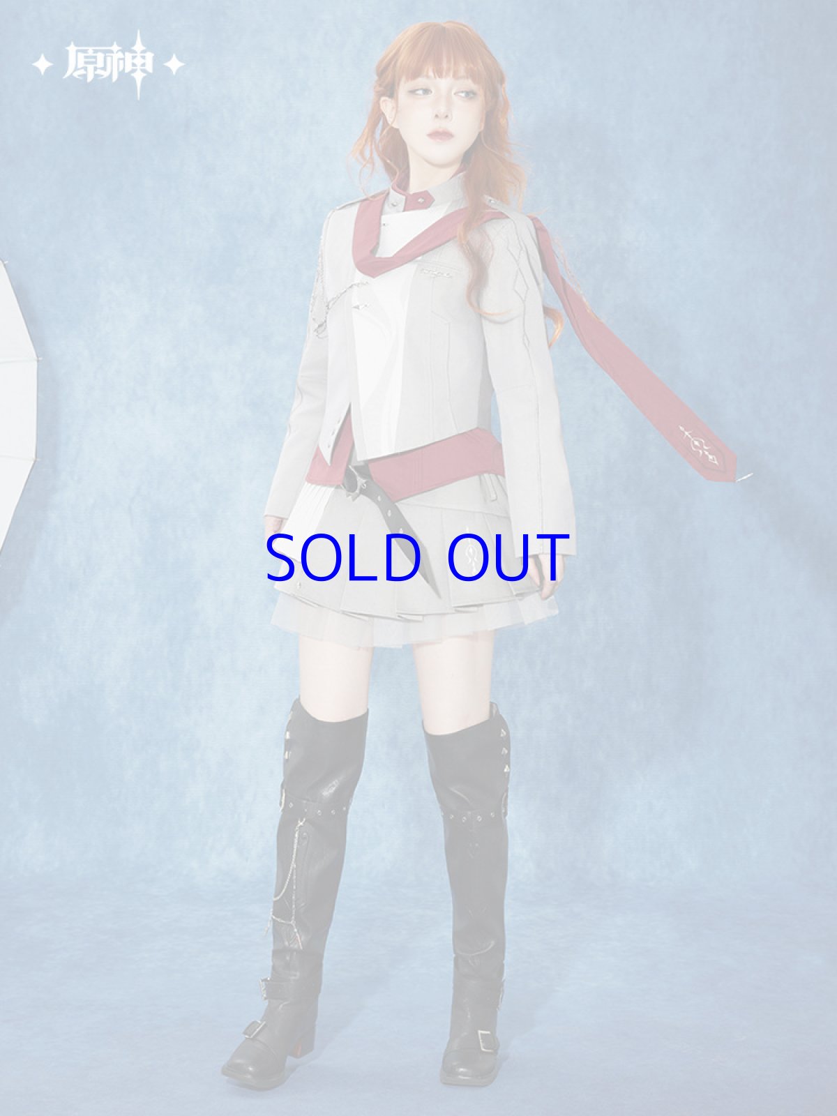 画像3: 原神　タルタリヤイメージ　スカート　特典アクスタ付き【期間限定】【予約9月中旬】 (3)