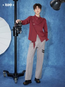 画像3: 【原神 359pt】原神　タルタリヤイメージ　パンツ　特典アクスタ付き【期間限定】【予約9月中旬】 (3)