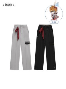 画像2: 【原神 359pt】原神　タルタリヤイメージ　パンツ　特典アクスタ付き【期間限定】【予約9月中旬】 (2)