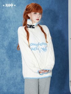 画像3: 【原神 329pt】原神　タルタリヤイメージ　セーター　特典アクスタ付き【期間限定】【予約9月下旬】 (3)