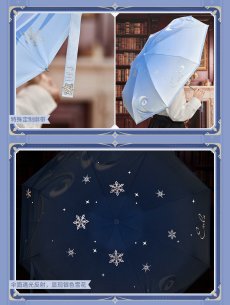 画像3: 【原神 179pt】原神　輝夜華宴・エウルア　折りたたみ傘【予約9月上旬】 (3)