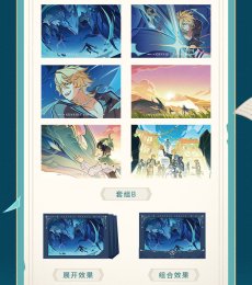 画像3: 【原神 38pt】原神　Another Prologue　ポストカードセット（2種類）【予約8月中旬】 (3)