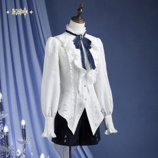 画像5: 【原神 299pt】原神　フリーナイメージ　長袖シャツ　特典アクスタ付き【予約10月下旬】 (5)