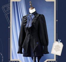 画像9: 【原神 299pt】原神　フリーナイメージ　長袖シャツ　特典アクスタ付き【予約10月下旬】 (9)