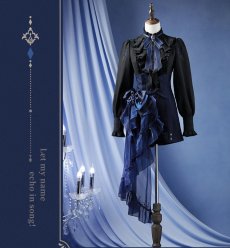 画像8: 【原神 299pt】原神　フリーナイメージ　長袖シャツ　特典アクスタ付き【予約10月下旬】 (8)