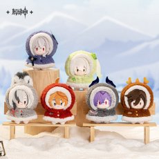 画像1: 【原神 79pt】原神　雪中嬉楽　ぬいぐるみバッグチャーム　特典カード付き【予約8月上旬】 (1)