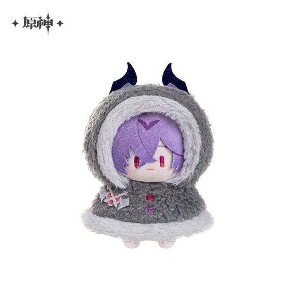 原神 79pt】原神 雪中嬉楽 ぬいぐるみバッグチャーム 特典カード付き
