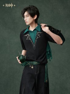 画像5: 【原神 249pt】原神　アルハイゼンイメージ　ニット　特典アクスタ付き【期間限定】【予約10月中旬】 (5)