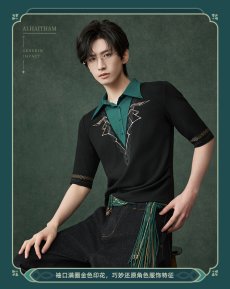 画像9: 【原神 249pt】原神　アルハイゼンイメージ　ニット　特典アクスタ付き【期間限定】【予約10月中旬】 (9)