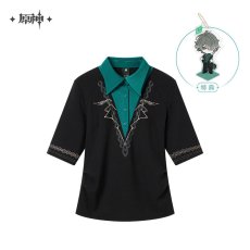 画像14: 【原神 249pt】原神　アルハイゼンイメージ　ニット　特典アクスタ付き【期間限定】【予約10月中旬】 (14)