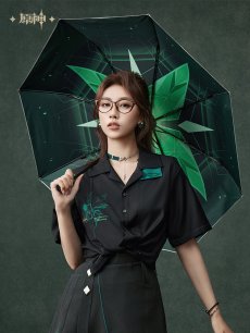 画像3: 【原神 169pt】原神　アルハイゼンイメージ　折りたたみ傘　特典アクスタ付き【予約8月上旬】 (3)