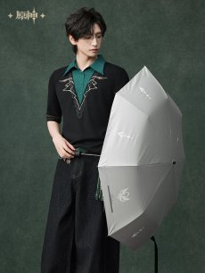 画像5: 【原神 169pt】原神　アルハイゼンイメージ　折りたたみ傘　特典アクスタ付き【予約8月上旬】 (5)