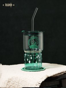 画像2: 【原神 169pt】原神　アルハイゼンイメージ　ストロー付きタンブラーセット【予約7月下旬】 (2)