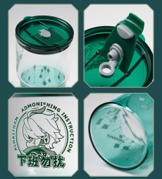 画像10: 【原神 169pt】原神　アルハイゼンイメージ　ストロー付きタンブラーセット【予約7月下旬】 (10)