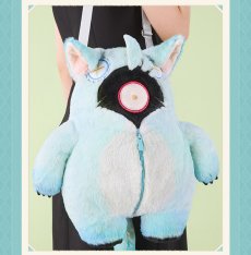 画像5: 【原神 189pt】原神　ドットーレ・猛獣　ぬいぐるみバッグ＆バッグチャームセット【予約11月上旬】 (5)