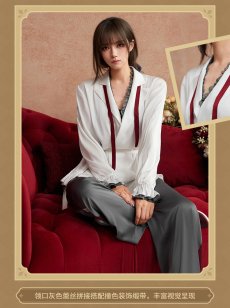 画像9: 【原神 399pt】原神　夜の茶話会　アルレッキーノ　パジャマ【期間限定】【予約2027年1月中旬】 (9)