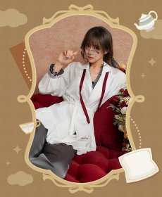 画像10: 【原神 399pt】原神　夜の茶話会　アルレッキーノ　パジャマ【期間限定】【予約2027年1月中旬】 (10)