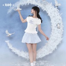 画像1: 【原神 149pt】原神　コロンビーナイメージ　スリムフィットTシャツ【予約11月上旬】 (1)