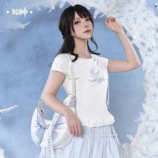 画像2: 【原神 149pt】原神　コロンビーナイメージ　スリムフィットTシャツ【予約11月上旬】 (2)