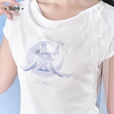 画像3: 【原神 149pt】原神　コロンビーナイメージ　スリムフィットTシャツ【予約11月上旬】 (3)