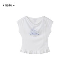 画像13: 【原神 149pt】原神　コロンビーナイメージ　スリムフィットTシャツ【予約11月上旬】 (13)