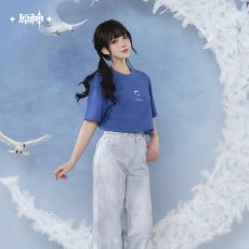 画像4: 【原神 149pt】原神　コロンビーナイメージ　Tシャツ【予約11月上旬】 (4)