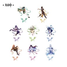 画像1: 【原神 59pt】原神　周年お祝い・六周年　アクリルスタンド【予約2027年2月下旬】 (1)