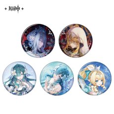画像1: 【原神 18pt】原神　冥府へのレクイエム　缶バッジ【予約2027年3月下旬】 (1)