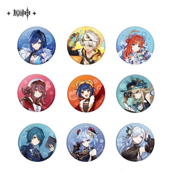 原神 コスチュームシリーズ 缶バッジ（17種類）｜HAKUTEA