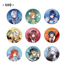 画像1: 【原神 12pt】原神　コスチュームシリーズ　缶バッジ（19種類） (1)