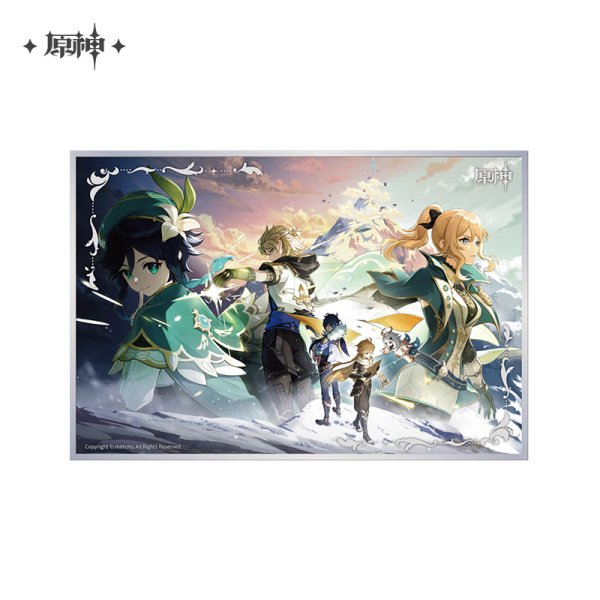 原神 キービジュアル アクリル色紙（22種類）｜HAKUTEA