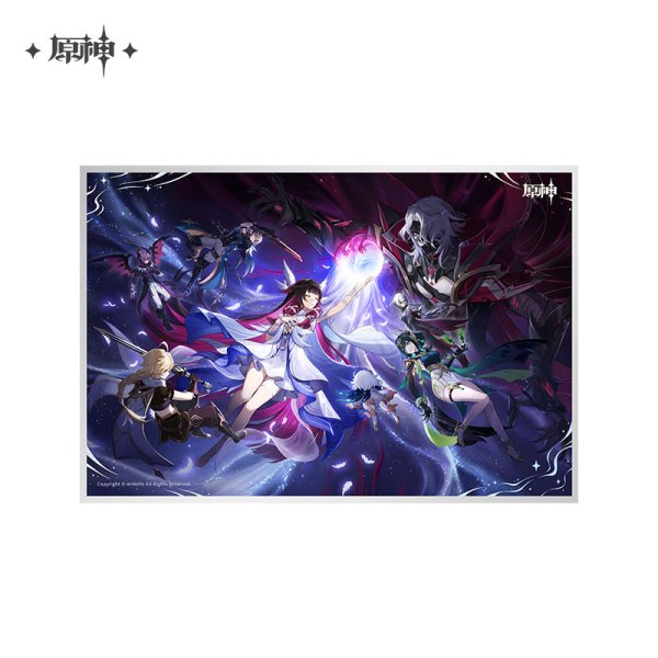 原神 キービジュアル アクリル色紙（22種類）｜HAKUTEA