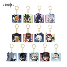 画像1: 【原神 28pt】原神　フォンテーヌ　ちびキャラキーホルダー (1)