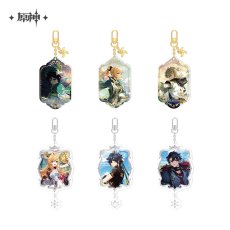 画像1: 原神　キービジュアル　キーホルダー（14種類） (1)